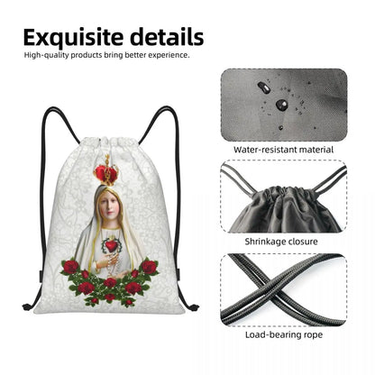 Sacola Mochila Nossa Senhora de Fátima